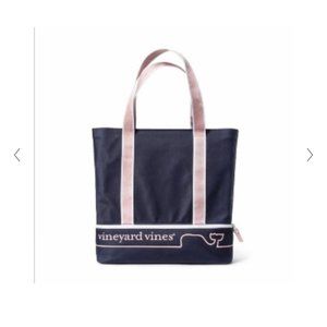 Vineyard Vines for Target Blue and Pink Tote Bag